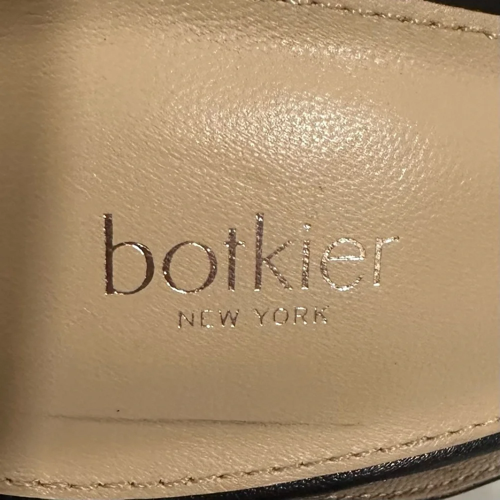 Botkier New York Sera Women’s Sandals Multi Straps Leather Stacked Heels 8.5